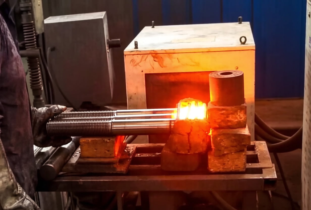 Heat treatment furnace for alloy fasteners