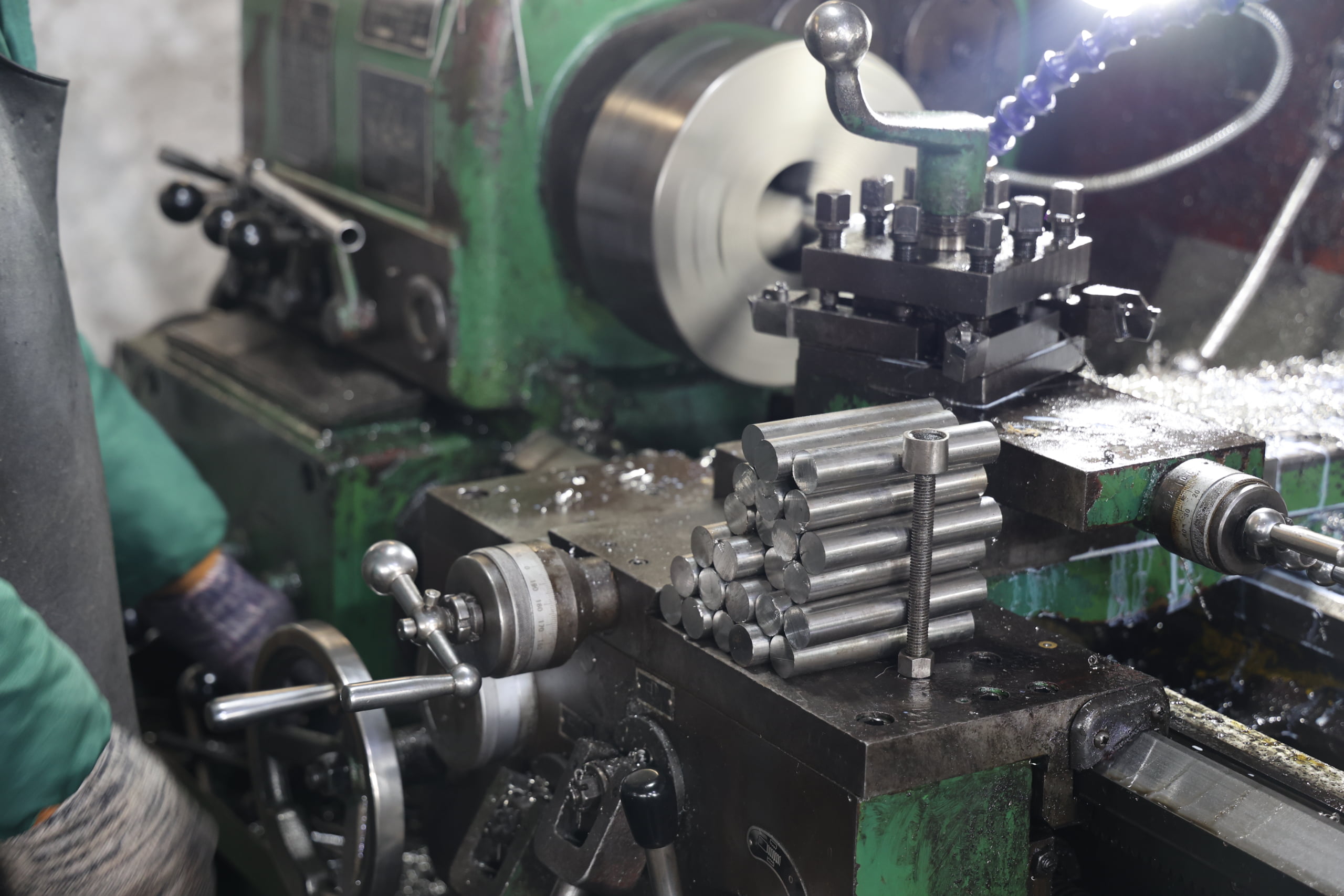 Precision machining equipment