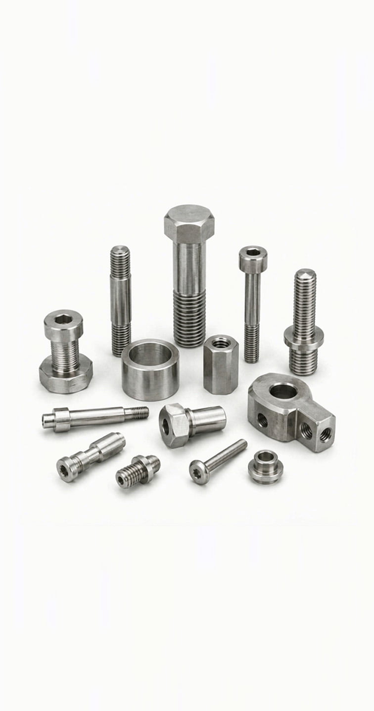 Titanium Fasteners Manufacturer Custom Titanium Fasteners & Machined Components